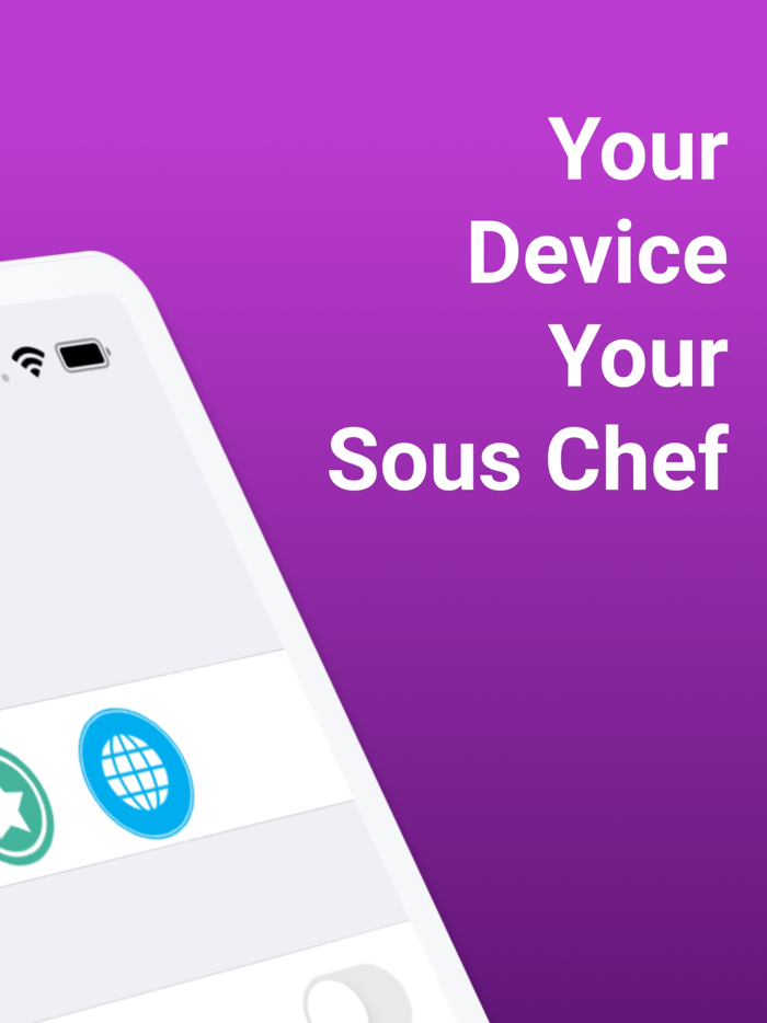 Sous Chef  Timers and Recipes