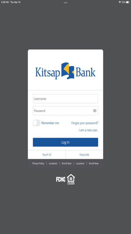 Kitsap Bank Mobile App
