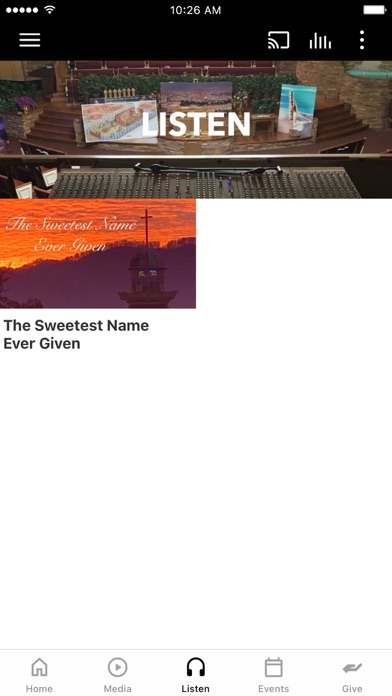 Binghamtown Baptist Church Screenshot