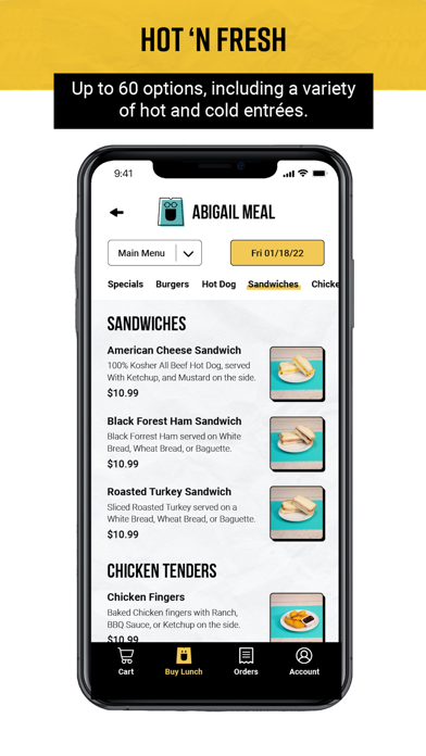 Our Lunches Screenshot