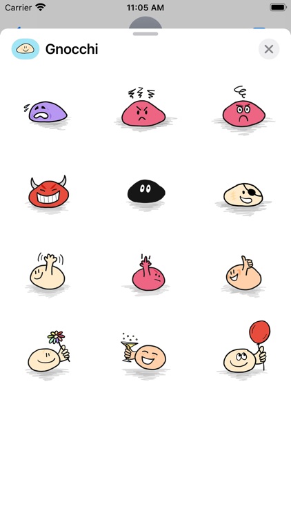 Gnocchi Emoji screenshot-4