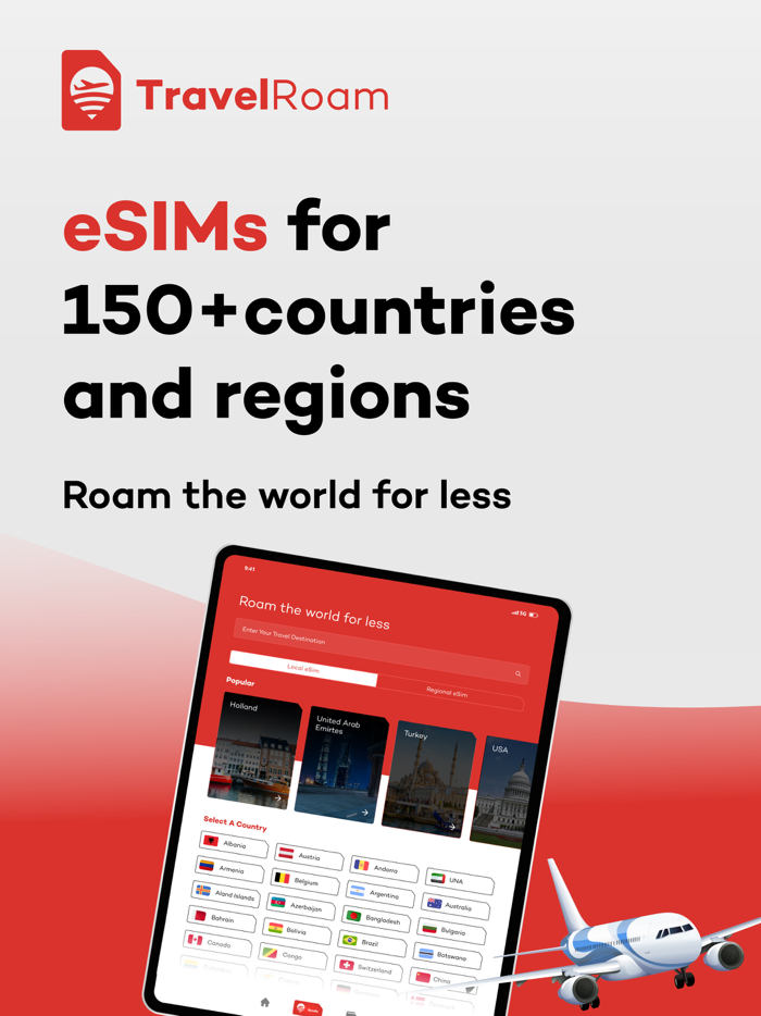 Travel Roam eSIM Data Plans