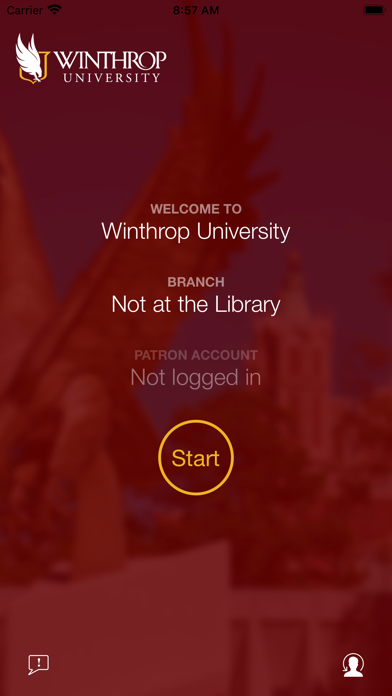 Dacus Library Self-Checkout Screenshot