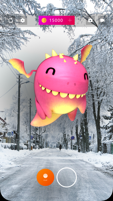 AR Dragons - Augmented Pets Screenshot