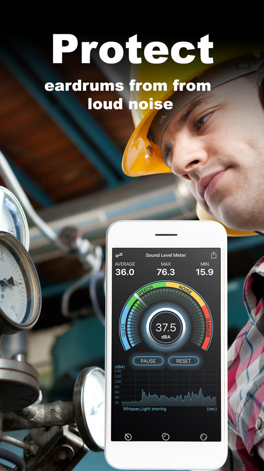 #6. Sound Meter (Decibel) (iOS) By: UniCom Technology