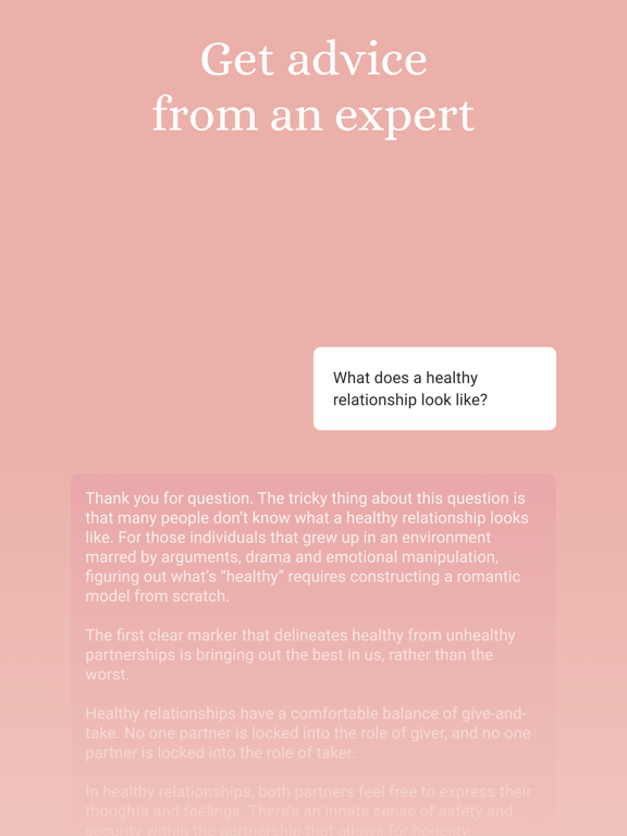 Cuddle: Couples & Relationship iPad screenshot 9 - Health & Fitness app