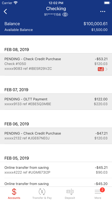 CB&S Bank Mobile Screenshot
