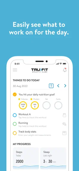 Game screenshot TruFit Athletic Club apk