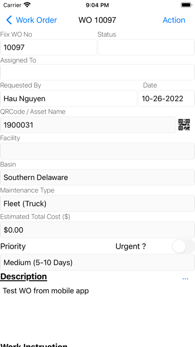 WaterBridge Facility Inspector Screenshot