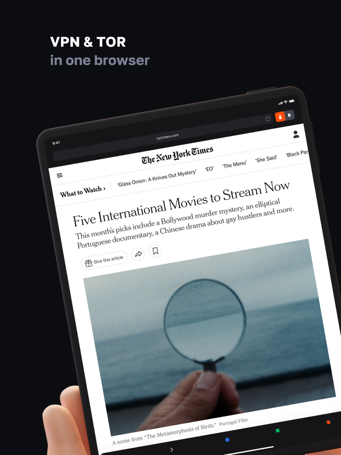 Buddy Onion Tor Browser and VPN
