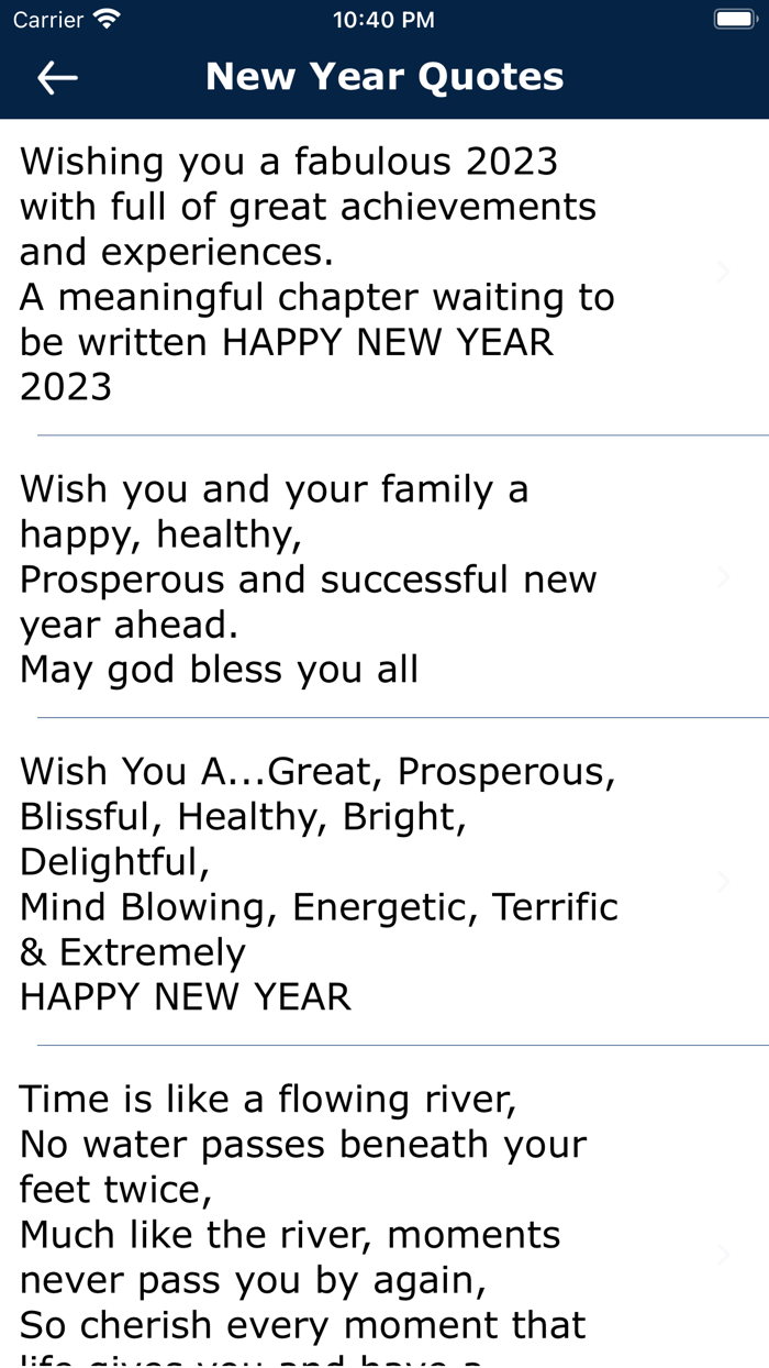 New Year Cards and Greetings