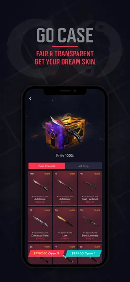 Game screenshot GoCase - Get Dream CS:GO Skins hack