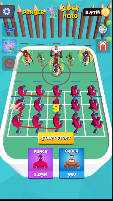Merge Master: Superhero League Screenshot