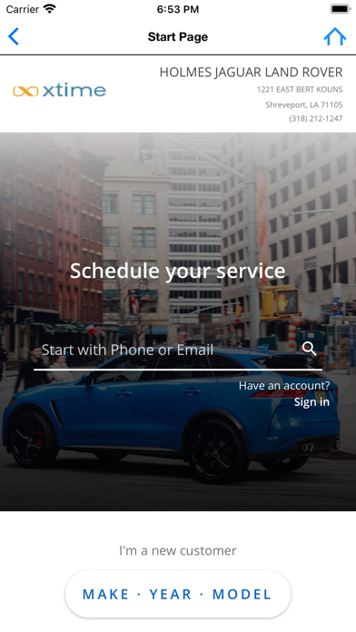 Jaguar Shreveport Screenshot