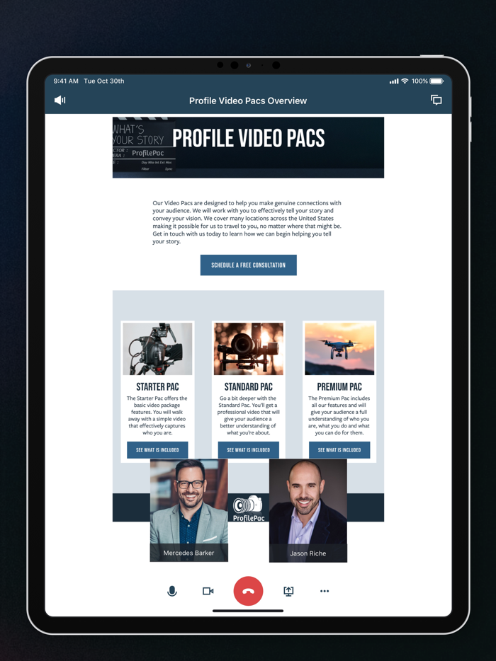 ProfilePac - User Portal