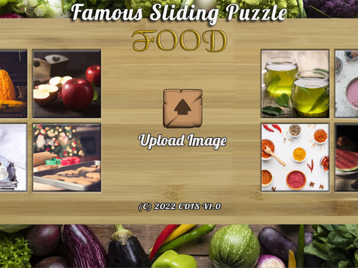 Famous Sliding Puzzle Food