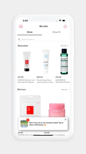 LIKESKIN screenshot 1