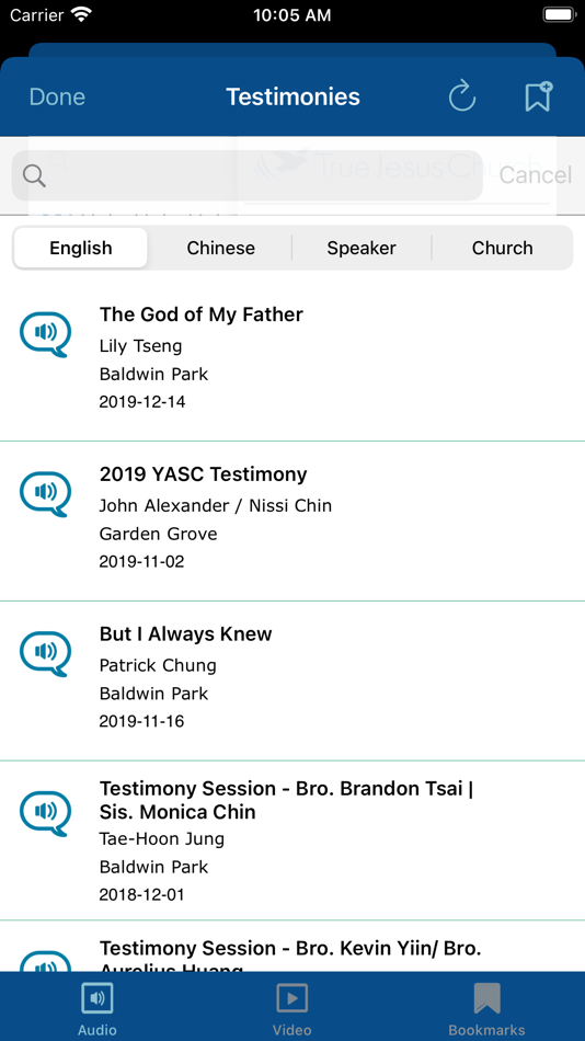 #3. TJC-IA (iOS) 由: International Assembly Of The True Jesus Church