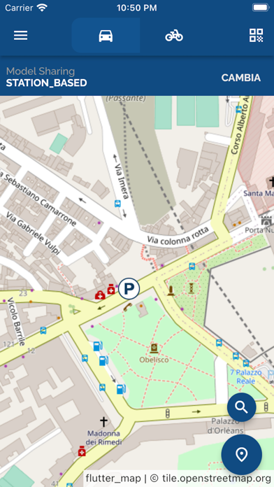 AmiGO Car e Bike Sharing Screenshot