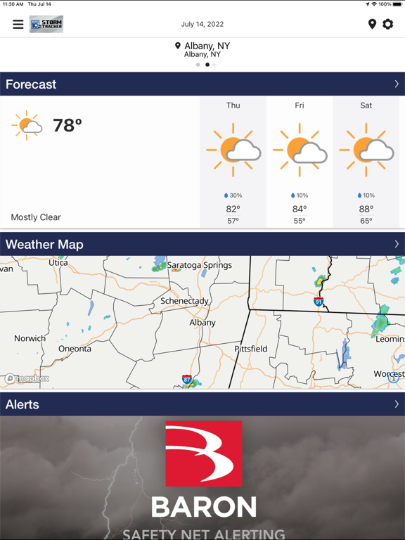 WTEN Storm Tracker - NEWS10のおすすめ画像1