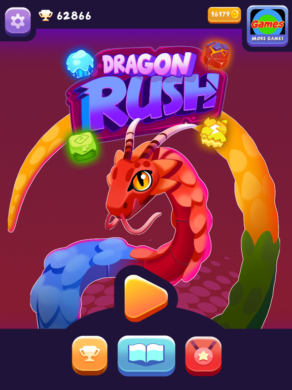 Dragon Rush - Elemental runner iPad screenshot 6 - Games app