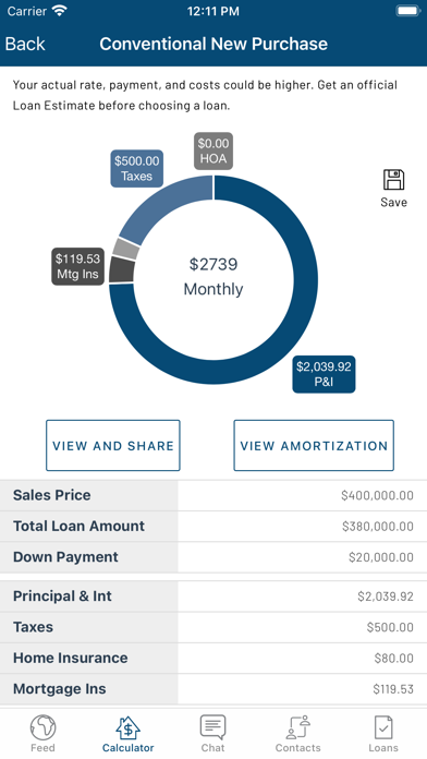 Victory Mortgage Screenshot