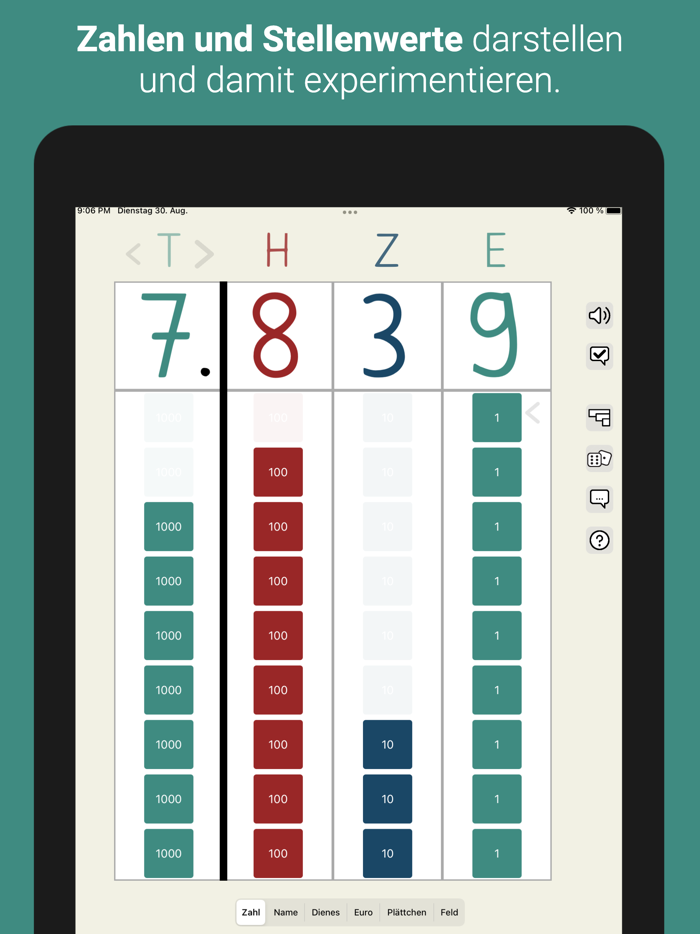 Zahlen und Stellenwerte