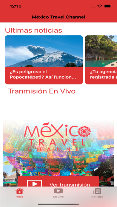 Mexico Travel Channel Screenshot