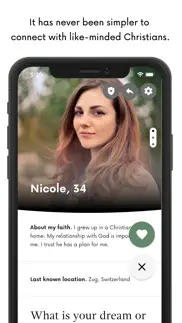 flourish: christian dating app iphone screenshot 1