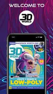 3d world magazine iphone screenshot 1