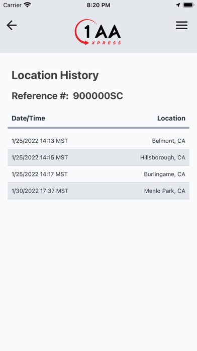 1 AA XPRESS Screenshot