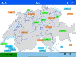 Game screenshot Schweizer Kanton Lernspiel hack