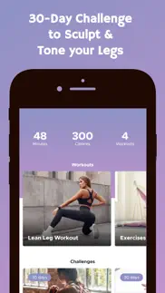 30 day leg challenge iphone screenshot 2