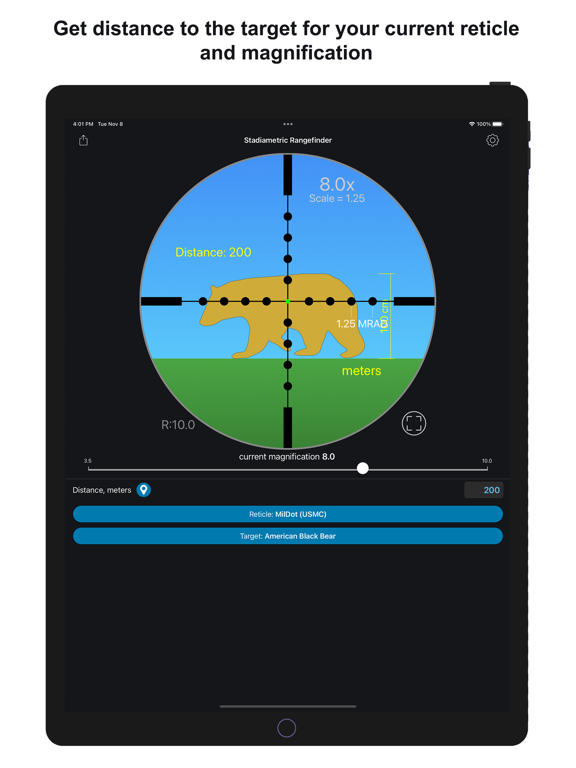Stadiametric Rangefinder iPhone & iPad Game Reviews