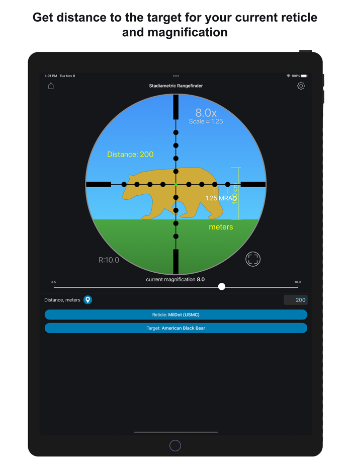 Stadiametric Rangefinder