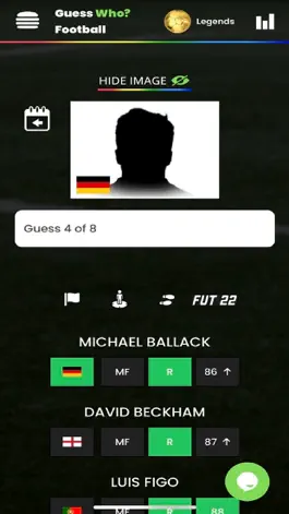 Game screenshot Guess Who? Football apk
