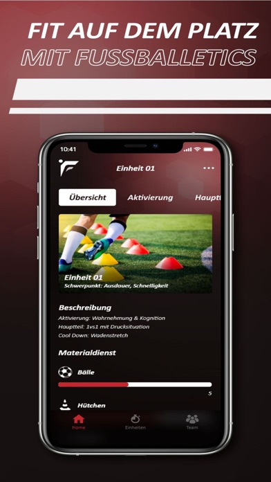 Fussballetics Coach Screenshot