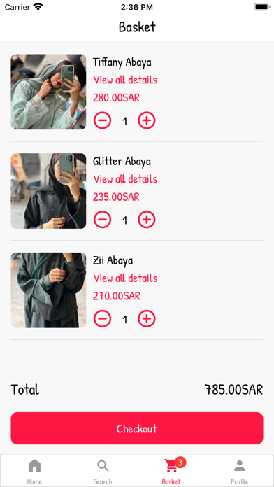 GA Abaya Screenshot