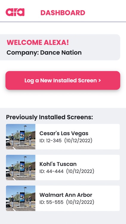 Ara Screen Installer