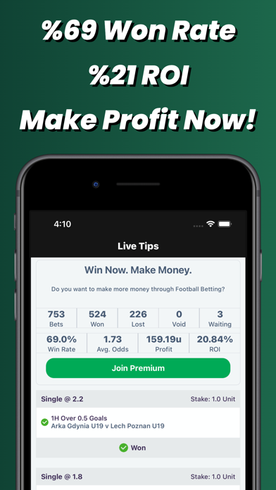 Tips365 Soccer Betting Tips Screenshot