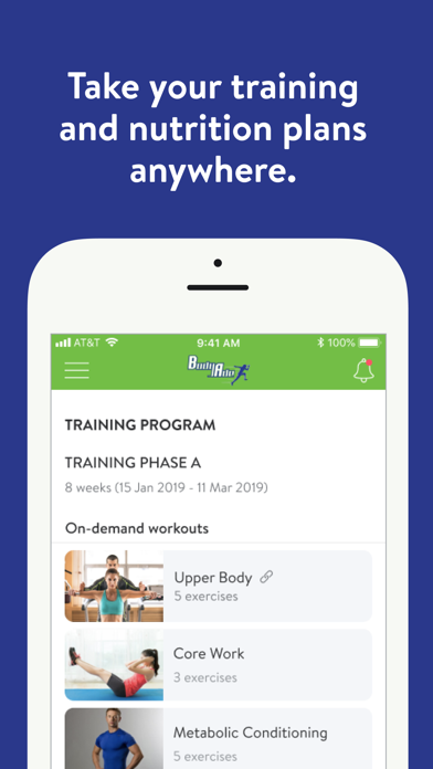 Screenshot #3 pour BodyAde Fitness App