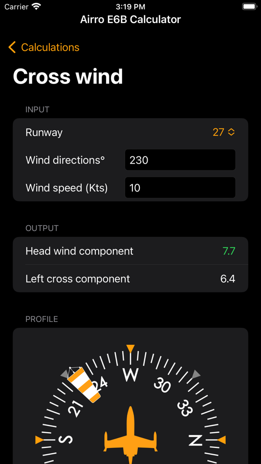 #3. Airro E6B (iOS) 由: Christian van der Meij