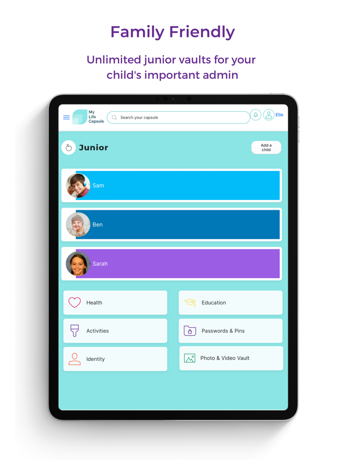 My Life Capsule Secure Vaults
