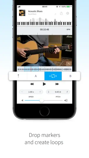 Capture d'écran de AudioStretch sur iPhone 6