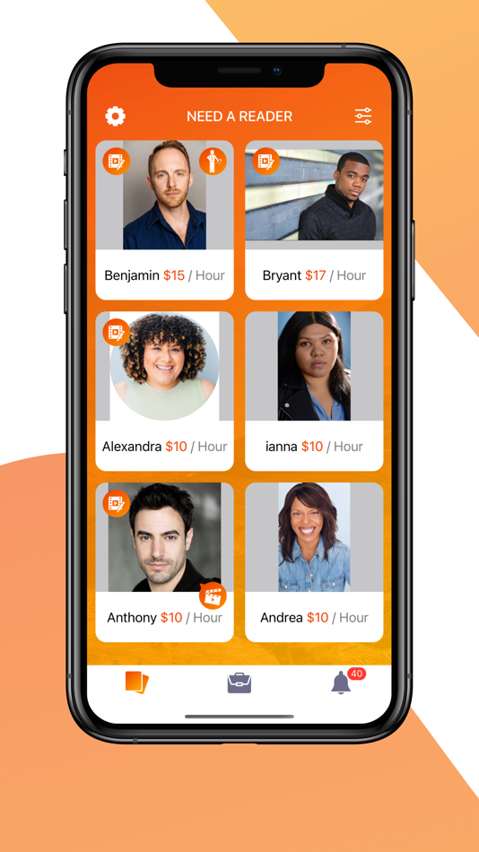 #2. Need A Reader Actor App (iOS) 由: Jason Buyer
