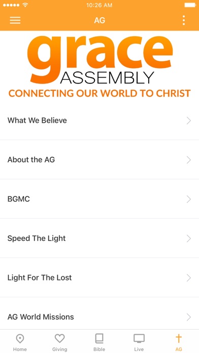 Grace AG iPhone screenshot 3 - Education app