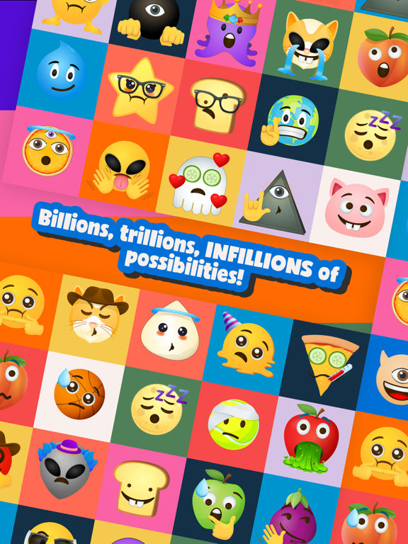 Infinimojis — Custom Emojis iPad screenshot 5 - Entertainment app