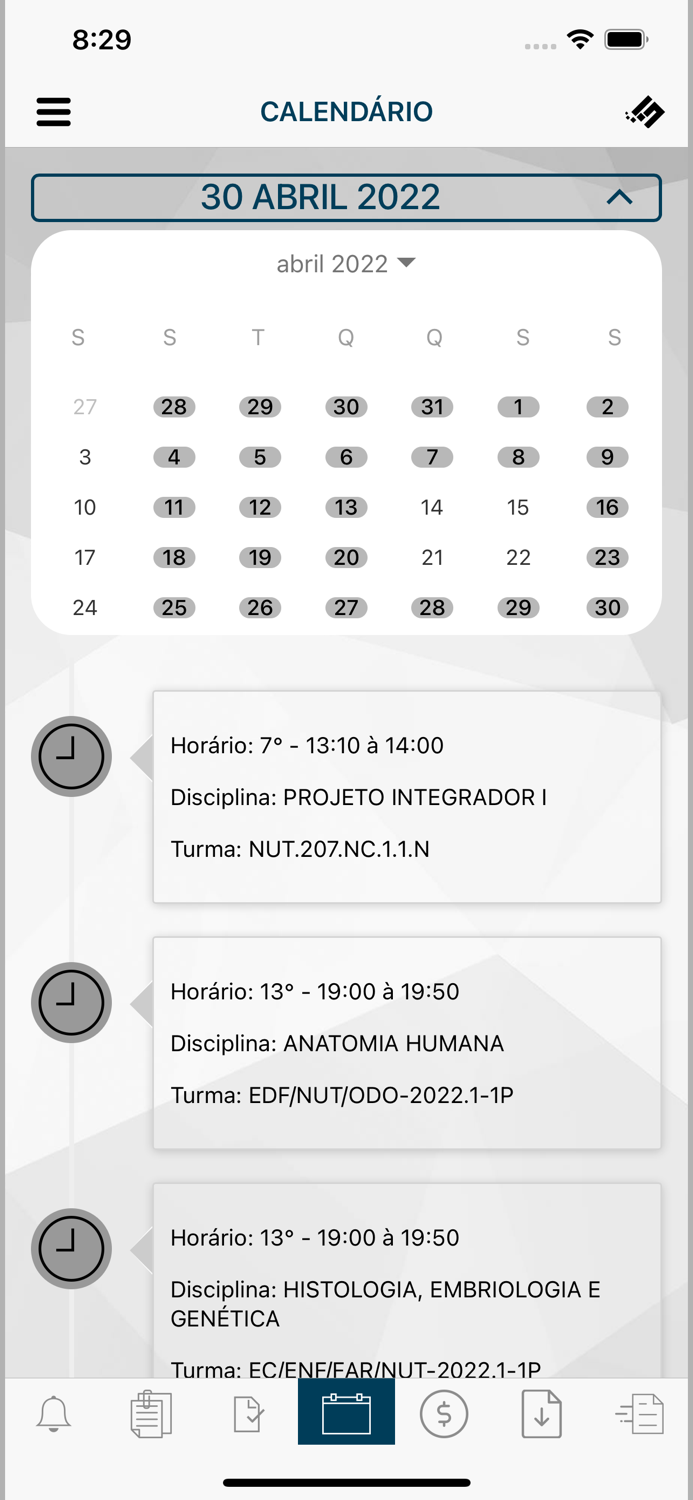 Colégio Aplicação Aluno