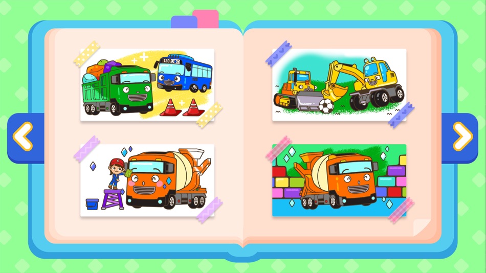 #6. Tayo Coloring & Games (iOS) 게시자: KIGLE Inc.