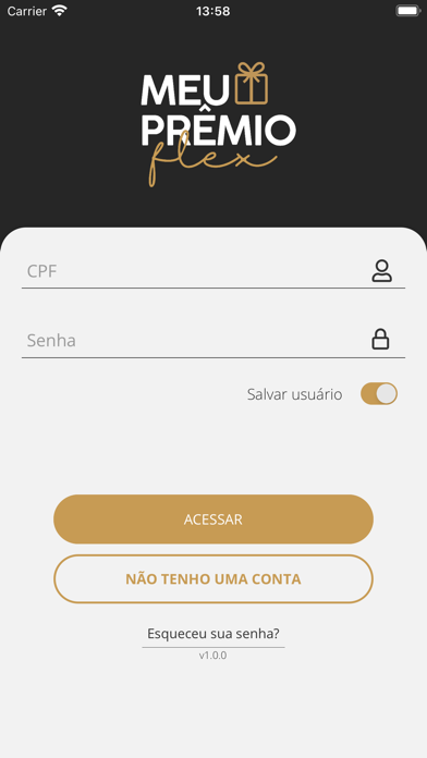 Meu Prêmio Flex Screenshot